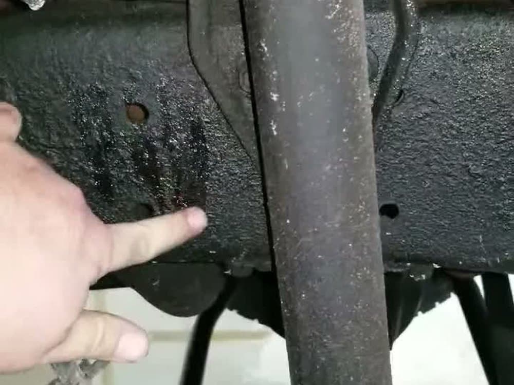 Shock, mount and bracket, all covered